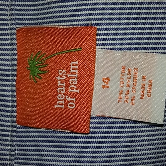 Hearts of Palm women's seersucker pant suit size 14 - Picture 7 of 13